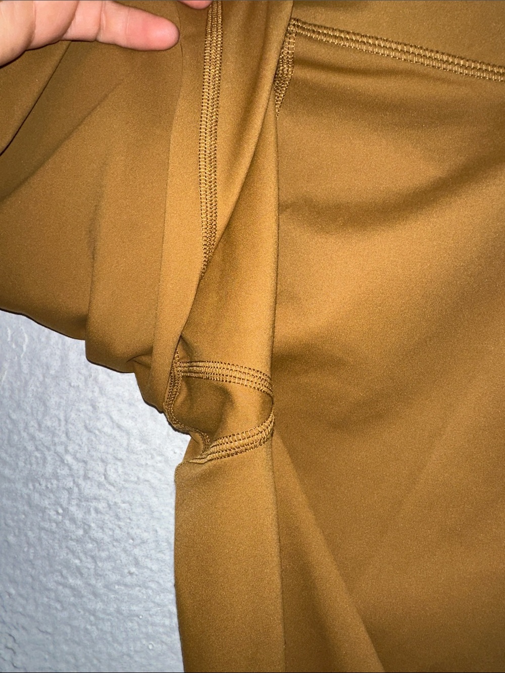 JoyLab Mustard Brown High-Waist Leggings - Picture 6 of 6